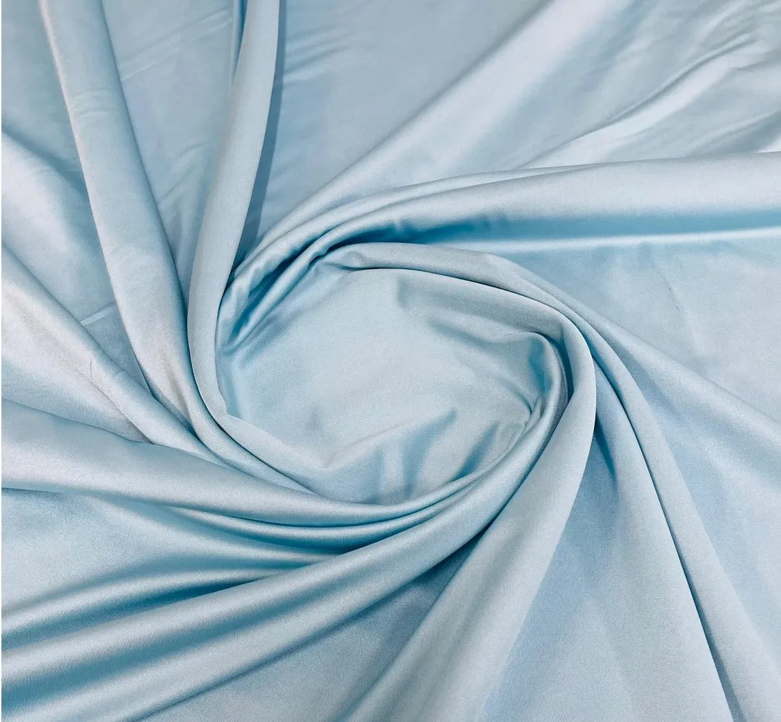 58" Shiny Milliskin Spandex Fabric - 4 Way Stretch Shiny Milliskin Fabric Sold by The Yard