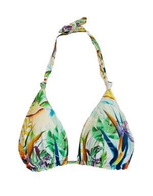 Bird of Paradise Womens Triangle Bikini Top