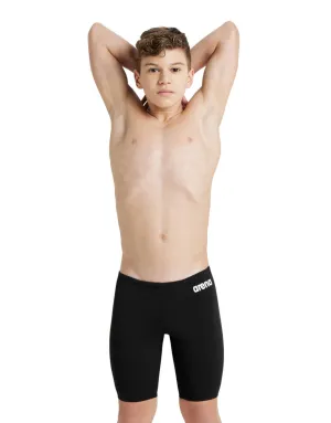 Boys Team Solid Swim Jammer - Black/White