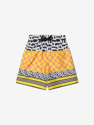 Burberry Boys Monogram Patterned Swim Shorts