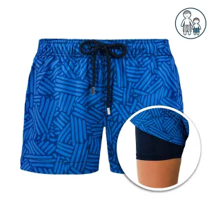 Collins Boys - Blue Lake Hybrid Short