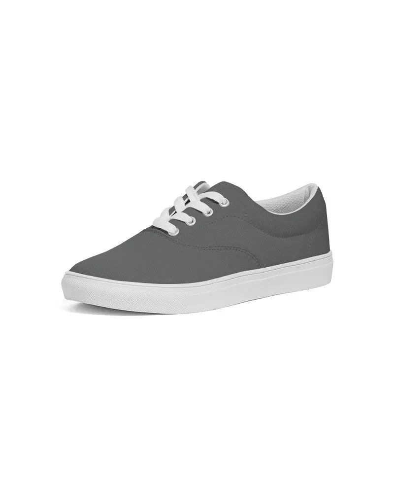 Dark Gray Men's Canvas Sneakers | Men's | Dark Pale Gray | C0M0Y0K80