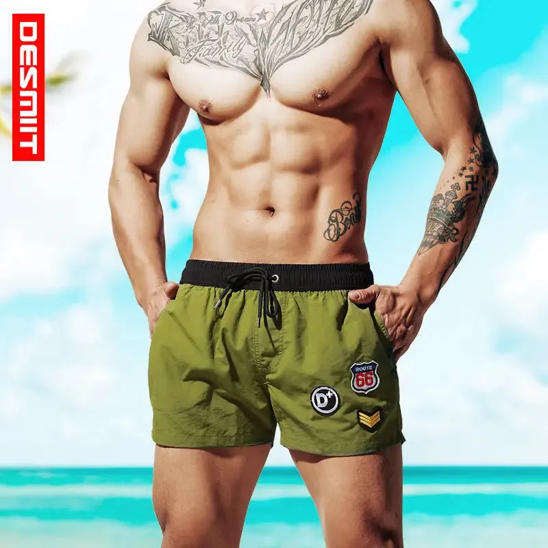 DESMIIT  Mens Designer Swim Trunks