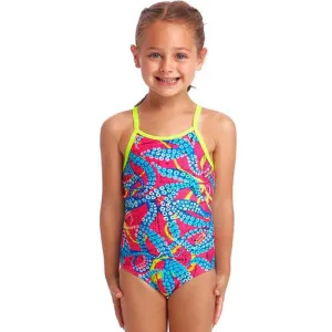 Funkita - Squeaky Squid - Toddler Girls Eco One Piece