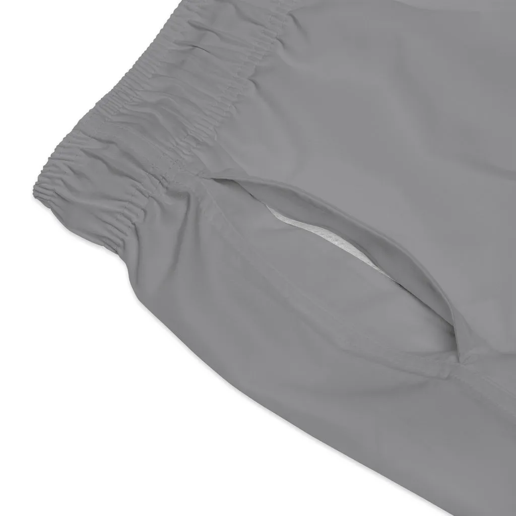 Grey Hoochie Daddy Swim Trunks