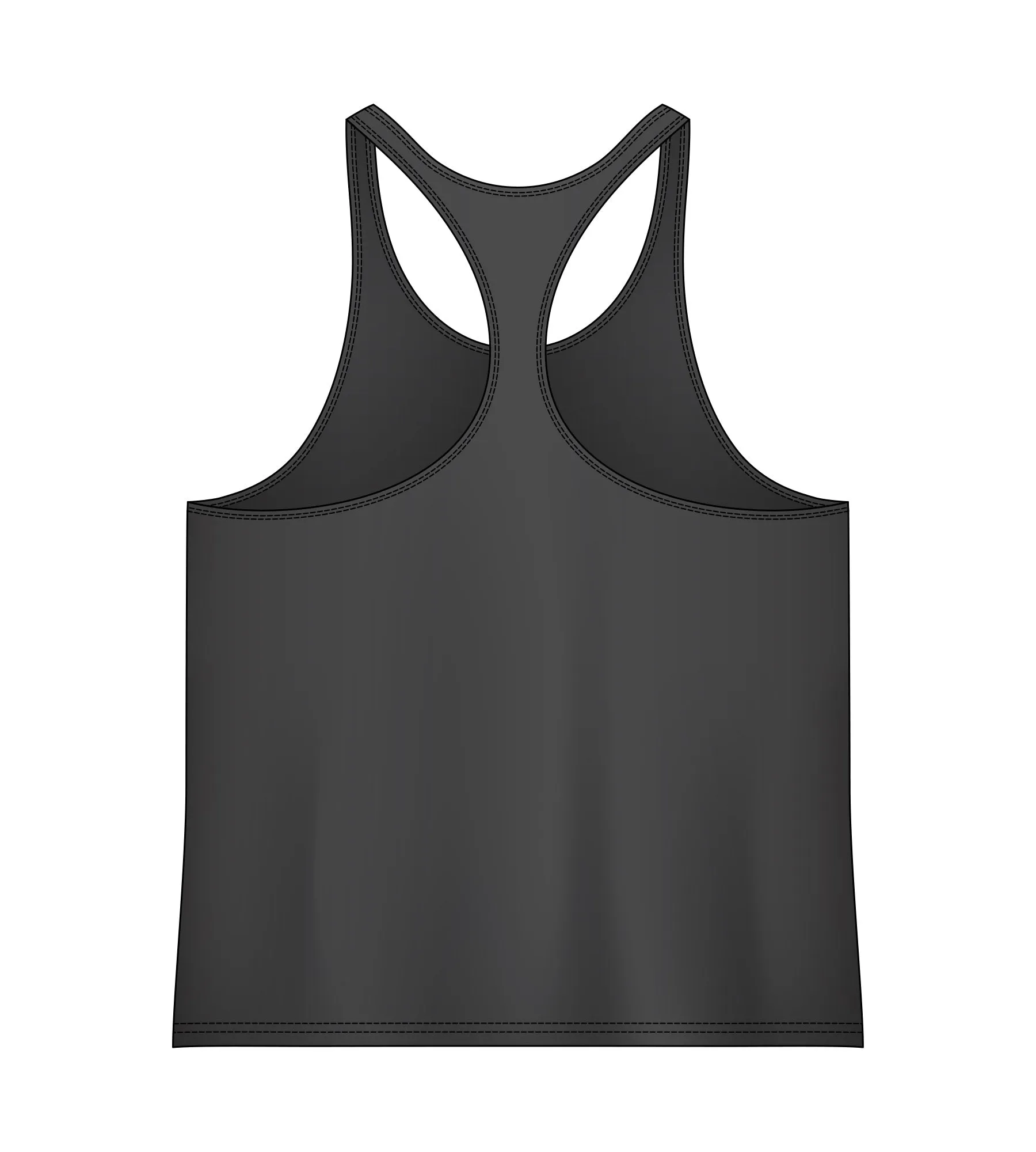 Legacy T-Back - Charcoal