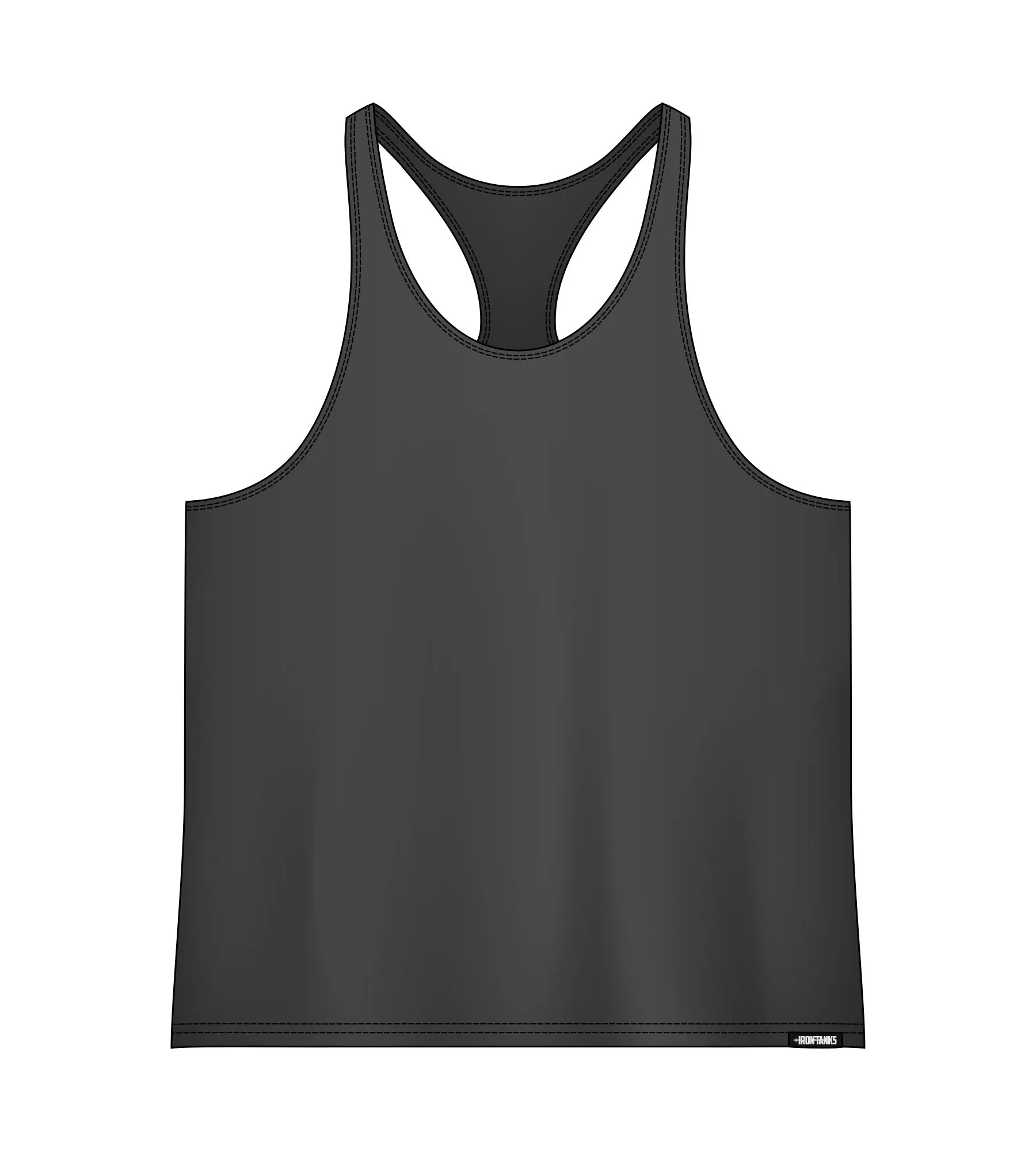 Legacy T-Back - Charcoal