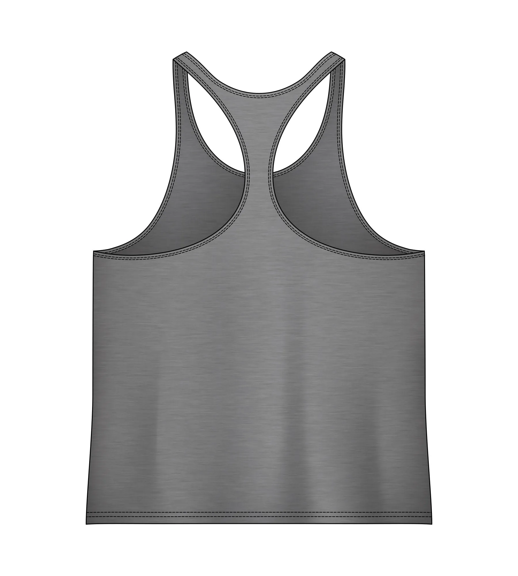 Legacy T-Back - Marle Grey