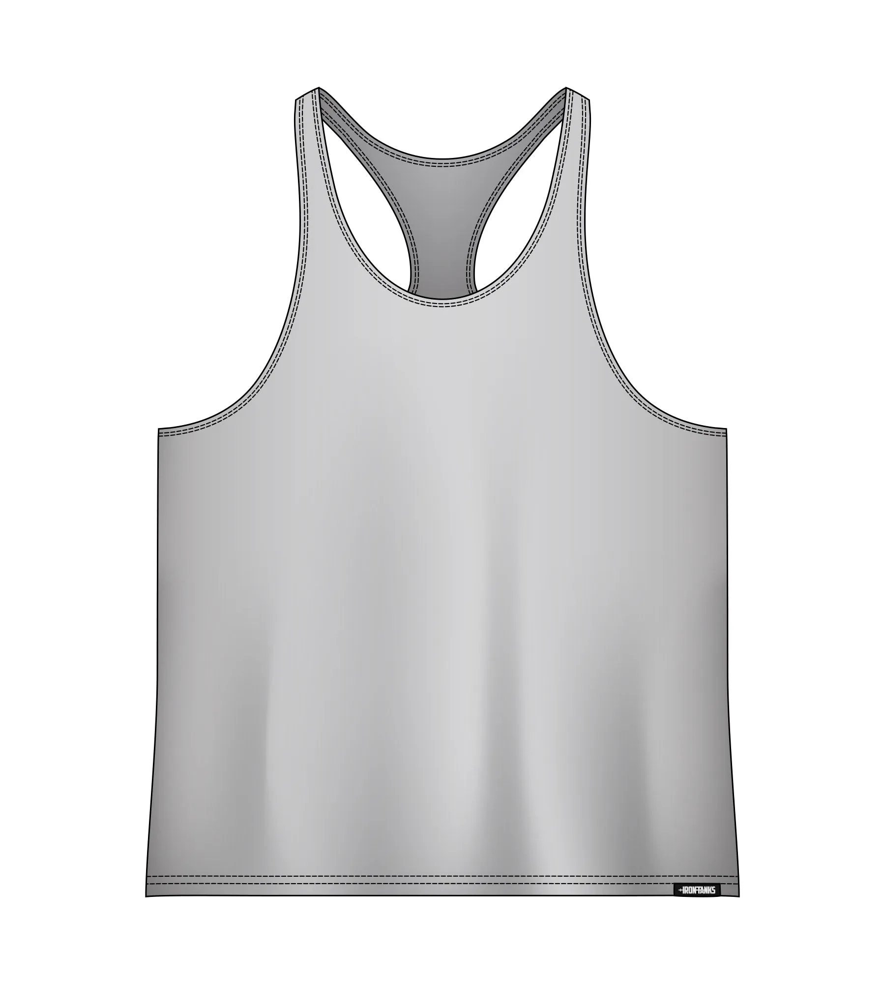 Legacy T-Back - Zeus White