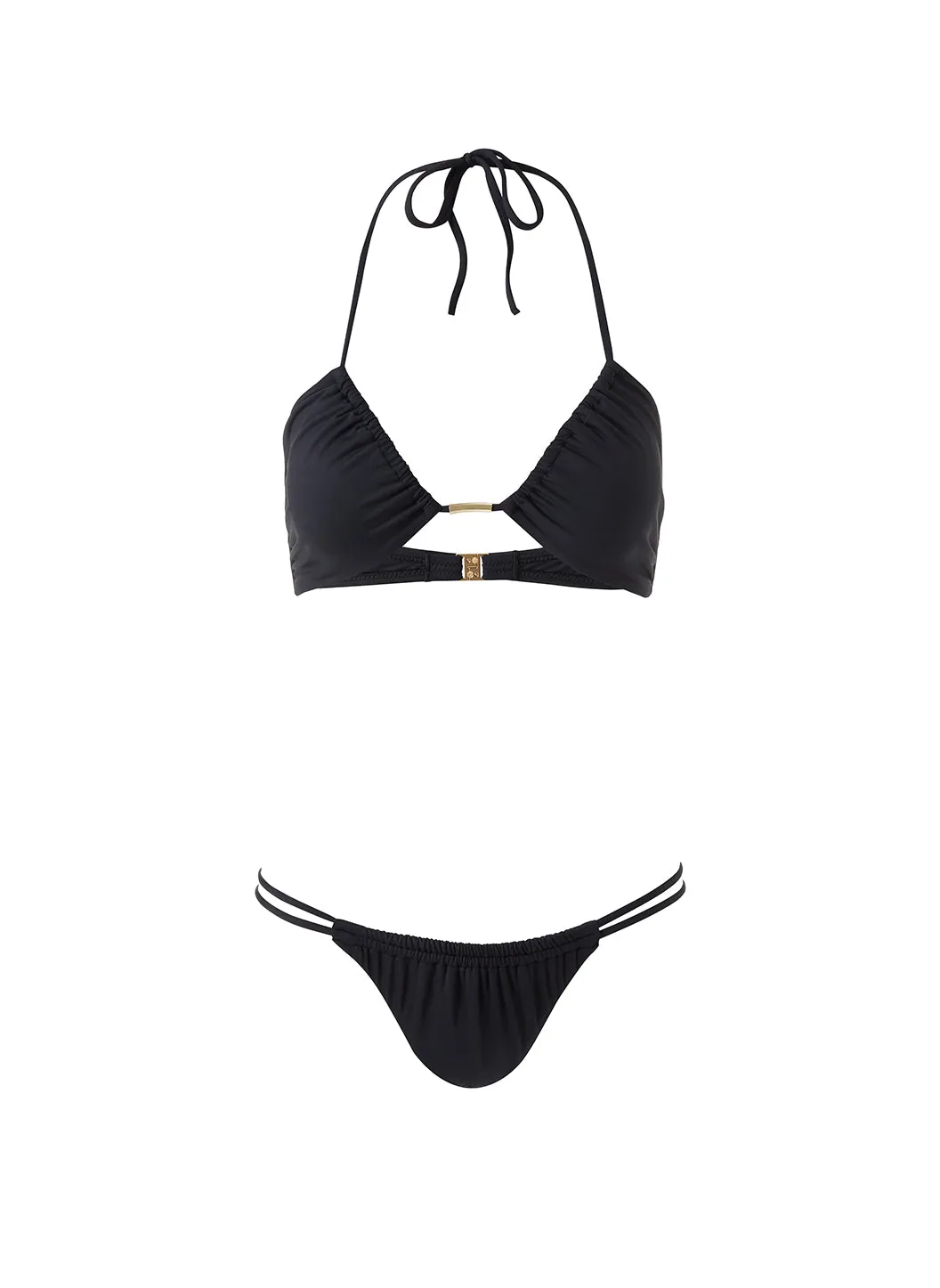 Luxor Black Bikini Bottom