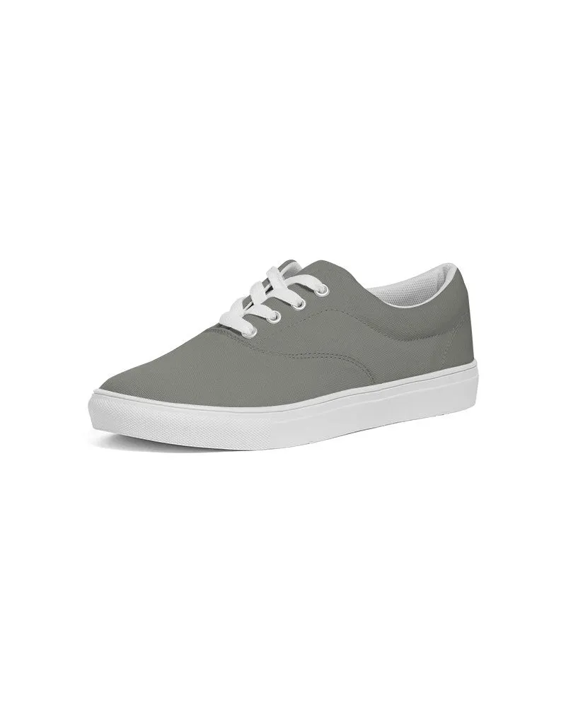 Medium Dark Yellow Gray Women's Canvas Sneakers | Women's | Medium Dark Pale Yellow Gray | C0M0Y10K60