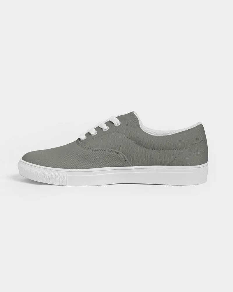 Medium Dark Yellow Gray Women's Canvas Sneakers | Women's | Medium Dark Pale Yellow Gray | C0M0Y10K60