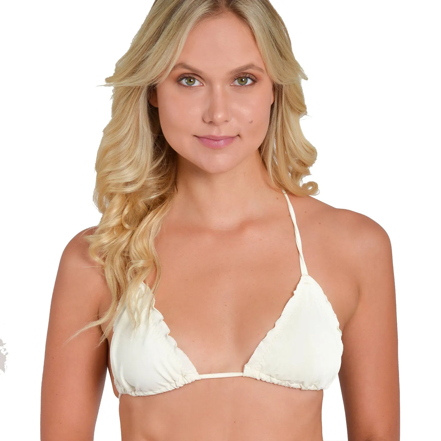 PEARL IVORY Signature Triangle Top