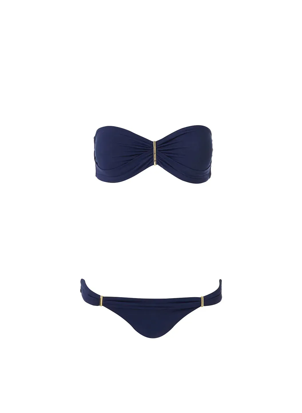 Positano Navy Bikini Top