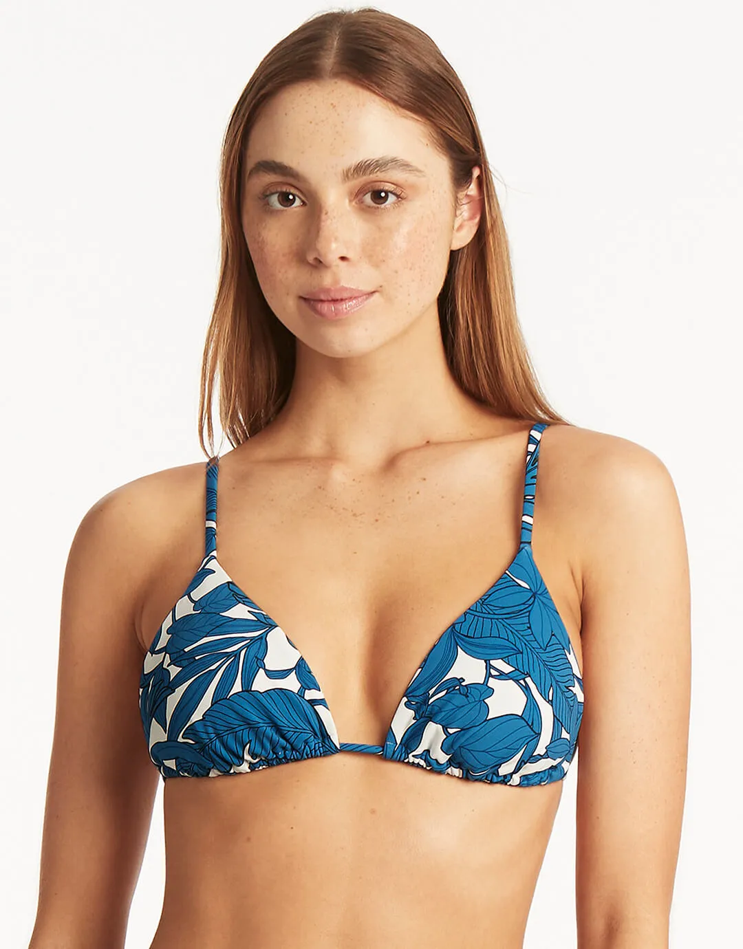 Retreat Tri Bikini Top - Lagoon