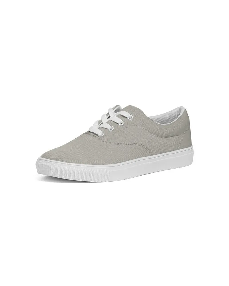 Shaded Pale Yellow Gray Canvas Sneakers | Men's | C0M0Y10K30