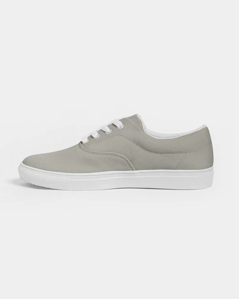 Shaded Pale Yellow Gray Canvas Sneakers | Men's | C0M0Y10K30