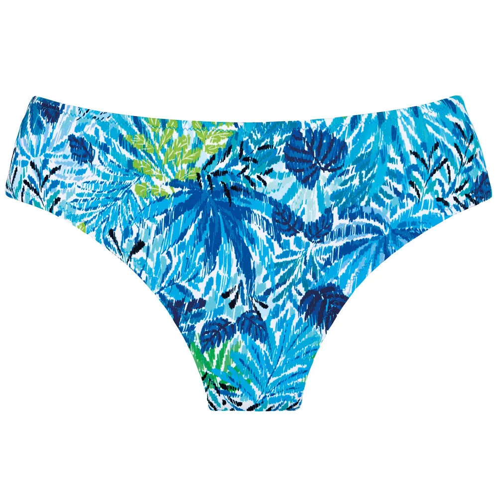 Tessy Haiti Collection Blue 'V' Neck Bikini Set