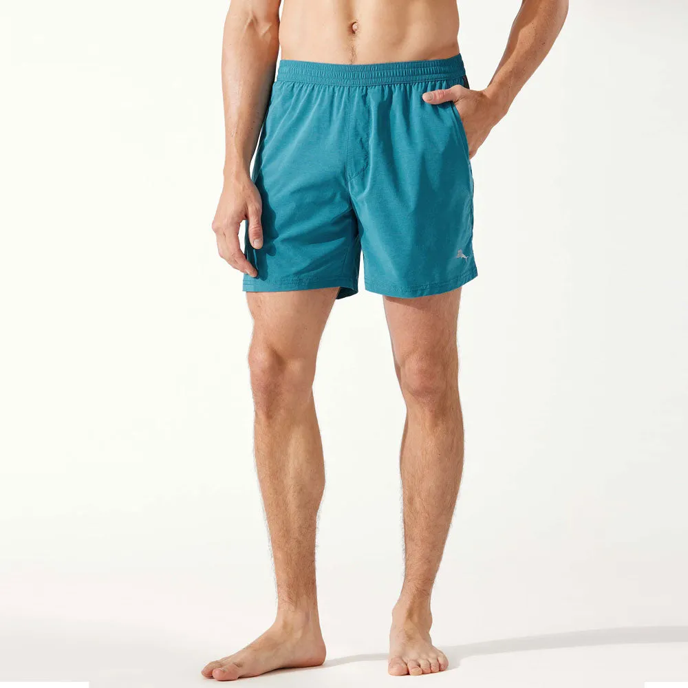 Tommy Bahama 6-Inch Naples Circuit Swim Trunks - Myka Blue