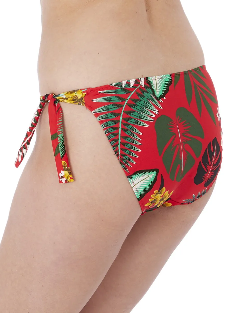 Vilamoura Tie Side Bikini Brief - Lollipop