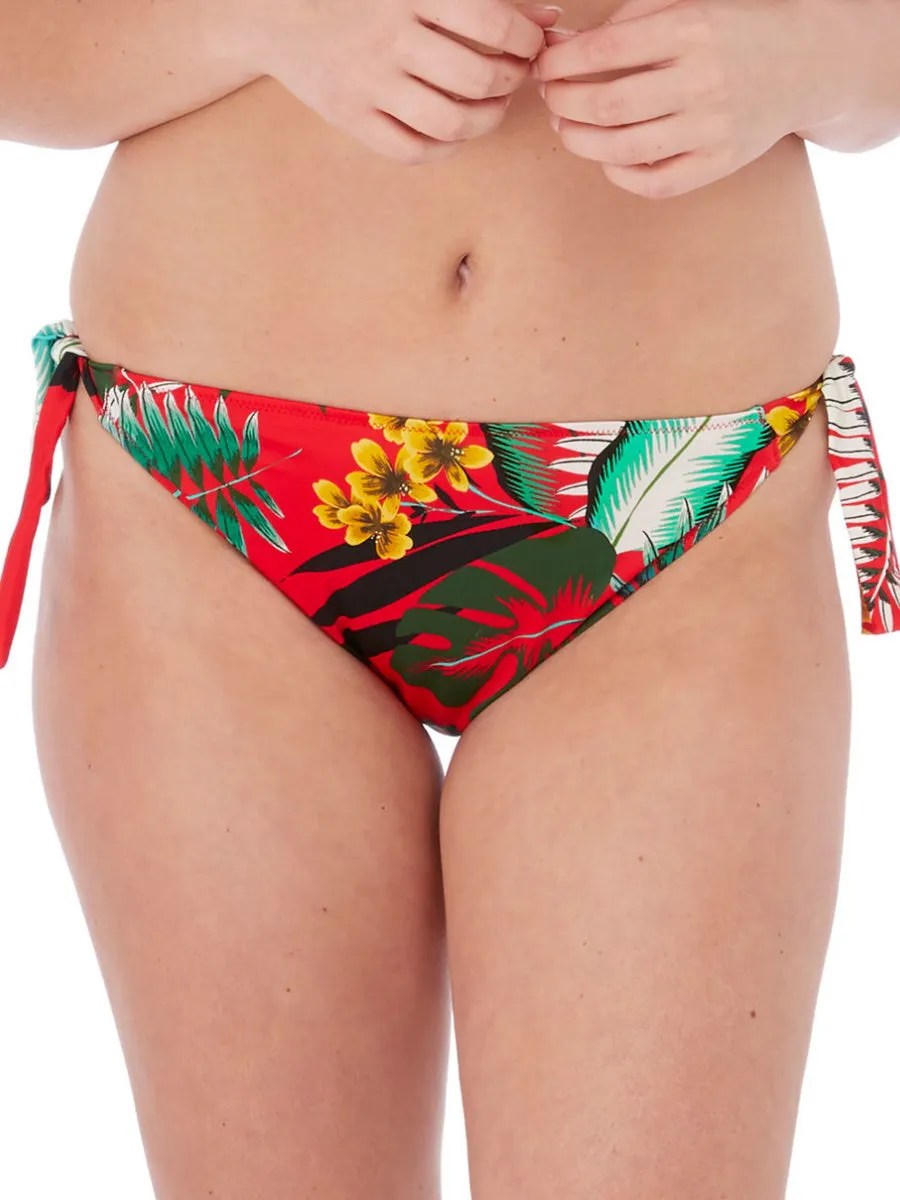 Vilamoura Tie Side Bikini Brief - Lollipop