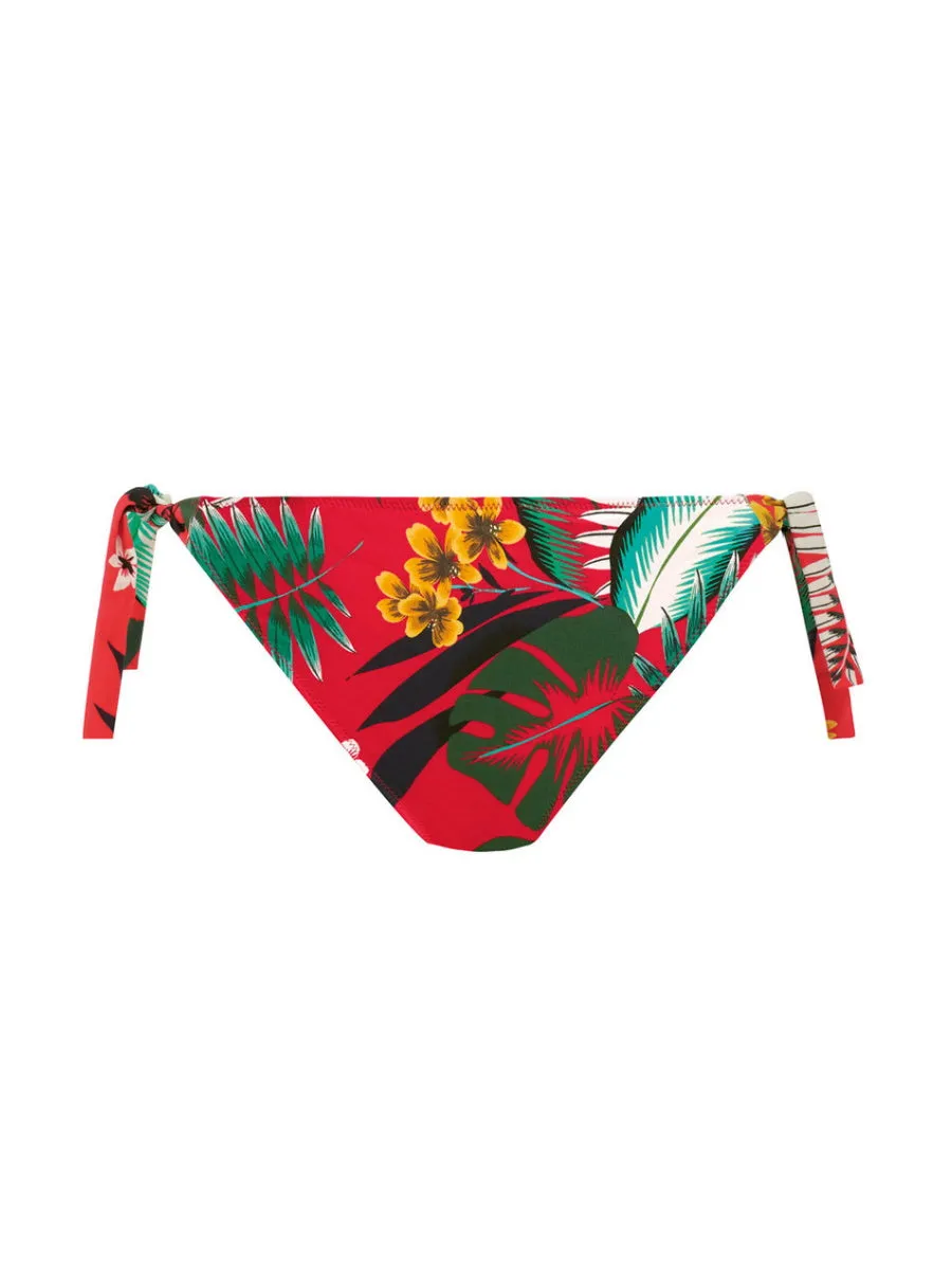 Vilamoura Tie Side Bikini Brief - Lollipop